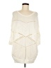 Black Label by Chico's Ivory Pullover Sweater Size Med (1) - photo 1