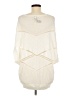 Black Label by Chico's Ivory Pullover Sweater Size Med (1) - photo 2