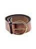 Fossil 100% Leather Brown Leather Belt Size L - photo 1