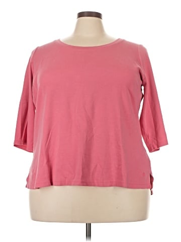 Isaac Mizrahi LIVE! 3/4 Sleeve T-Shirt (view 1)