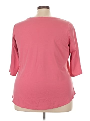 Isaac Mizrahi LIVE! 3/4 Sleeve T-Shirt (view 2)