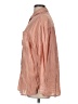 Express Stripes Orange Long Sleeve Button-Down Shirt Size M - photo 5