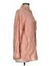 Express Stripes Orange Long Sleeve Button-Down Shirt Size M - photo 4