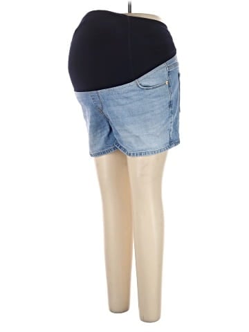 Isabel Maternity Denim Shorts (view 1)
