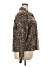 Express 100% Cotton Animal Print Brown Jacket Size XXL - photo 4