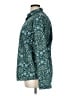 Lands' End 100% Cotton Paisley Teal Long Sleeve Button-Down Shirt Size 16 (tall) - photo 5