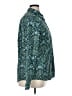 Lands' End 100% Cotton Paisley Teal Long Sleeve Button-Down Shirt Size 16 (tall) - photo 4