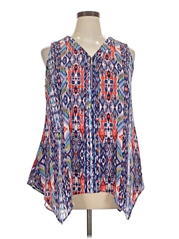 NY Collection Sleeveless Blouse (view 1)