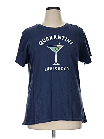 Life Is Good Short Sleeve Top (view 1)