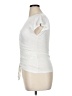 Max Studio Ivory Short Sleeve Top Size XL - photo 5