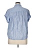 Gap Blue Short Sleeve Blouse Size XL - photo 2