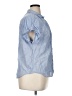 Gap Blue Short Sleeve Blouse Size XL - photo 4