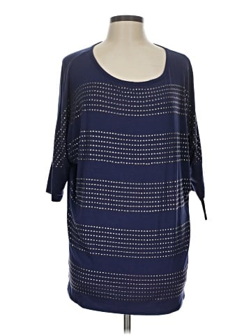 Kenneth Cole New York 3/4 Sleeve Top (view 1)