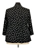 Kasper Polka Dots Black Cardigan Size 3X - photo 2