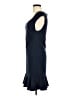Deletta Solid Blue Casual Dress Size M - photo 5