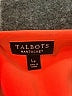 Talbots 100% Polyester Orange 3/4 Sleeve Blouse Size L (petite) - photo 4