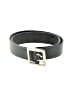 Merona 100% Leather Black Leather Belt Size L - photo 1