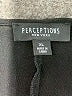 Perceptions Solid Black Casual Dress Size XL - photo 7