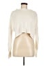 Pink Rose Ivory Turtleneck Sweater Size M - photo 1