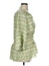 Max Studio 100% Polyester Yellow 3/4 Sleeve Blouse Size 1X - photo 4