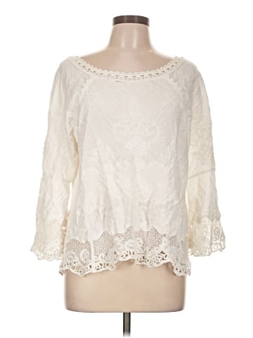 Democracy 3/4 Sleeve Blouse (view 1)