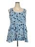 Torrid 100% Polyester Blue Tank Top Size 2X Plus (2) - photo 1