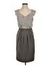 Max and Cleo Gray Cocktail Dress Size 4 - photo 1