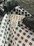Spense 100% Viscose Houndstooth Black Sleeveless Blouse Size L - photo 7
