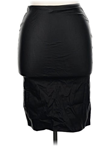 Haute Monde Faux Leather Skirt (view 1)