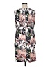 Connected Apparel Tropical Gray Cocktail Dress Size 14 - photo 2