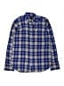 J.Crew Plaid Blue Long Sleeve Button-Down Shirt Size 8 - photo 1
