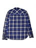 J.Crew Plaid Blue Long Sleeve Button-Down Shirt Size 8 - photo 2