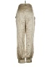 Intermix Metallic Gold Casual Pants Size 4 - photo 2