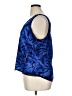 Halogen 100% Polyester Blue Sleeveless Blouse Size XL - photo 5