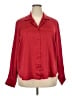 Kasper 100% Polyester Red 3/4 Sleeve Blouse Size 20 - photo 1