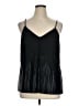 Express 100% Polyester Black Sleeveless Blouse Size XL - photo 1