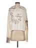 Mono b 100% Cotton Tie-dye Ivory Sweatshirt Size S - photo 1
