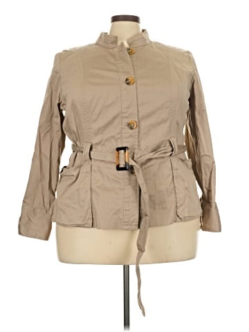 Lane Bryant Trenchcoat (view 1)