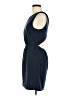 Monteau 100% Polyester Solid Blue Casual Dress Size M - photo 5