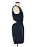 Monteau 100% Polyester Solid Blue Casual Dress Size M - photo 4