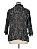 Fashion Bug Animal Print Black 3/4 Sleeve Blouse Size XL - photo 2