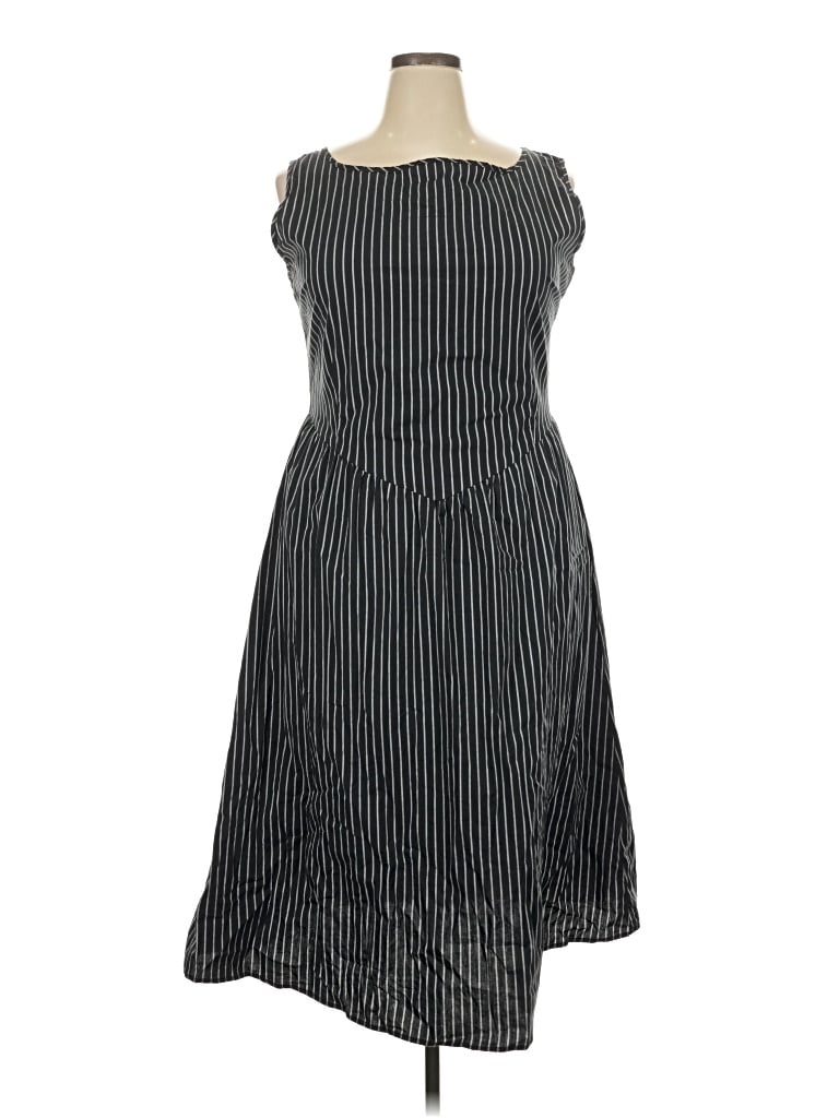 Pre-owned Loveappella Casual Dress In Black