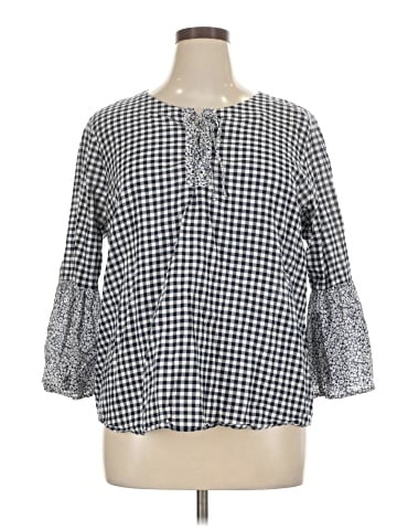 St. John's Bay 3/4 Sleeve Blouse (view 1)