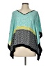 A. Byer 100% Polyester Teal 3/4 Sleeve Blouse Size L - photo 1