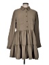 Dizzy Lizzy 100% Polyester Tan Casual Dress Size M - photo 1