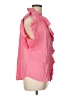 Dylan 100% Rayon Pink Short Sleeve Blouse Size L - photo 4