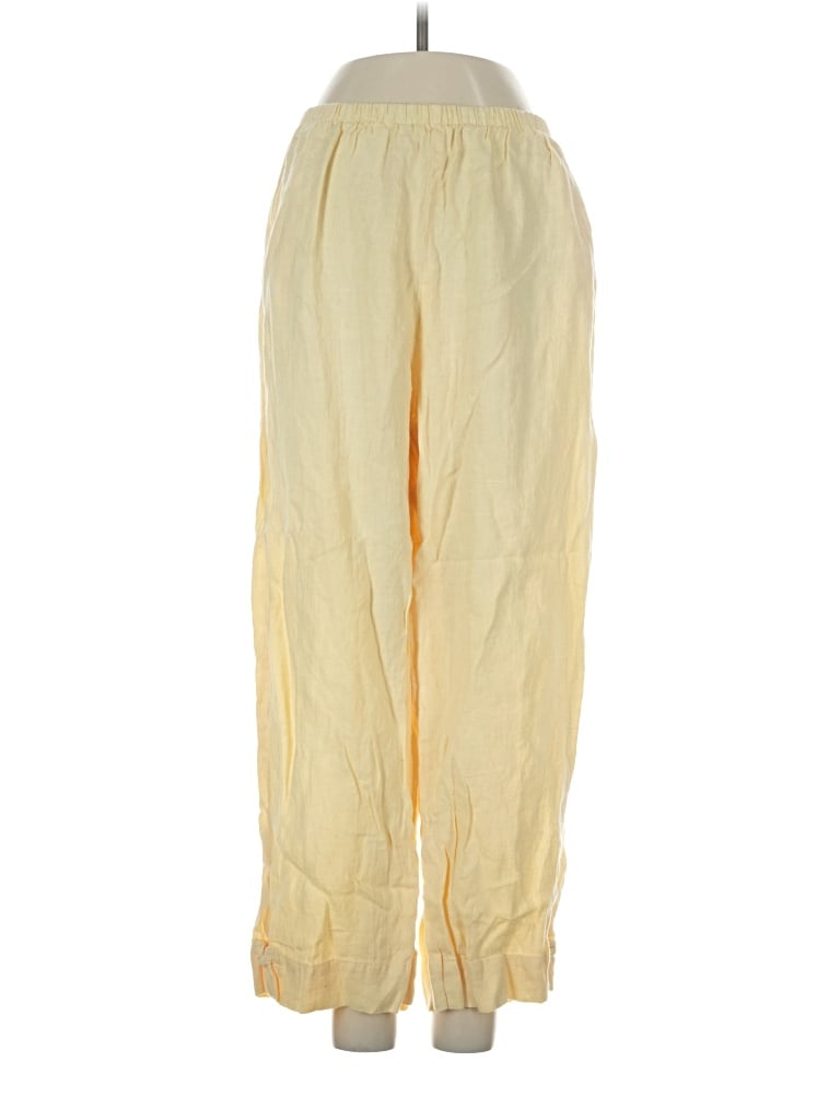Pre-owned Willow Casual Pants In Yellow