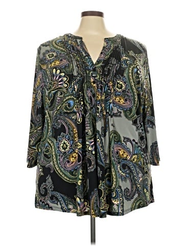 Serengeti 3/4 Sleeve Blouse (view 1)