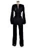 Fashion Nova Solid Black Jumpsuit Size S - photo 2