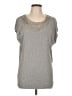 MICHAEL Michael Kors Gray Short Sleeve Top Size L - photo 1